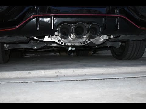 Borla Exhaust on Type R Fk8
