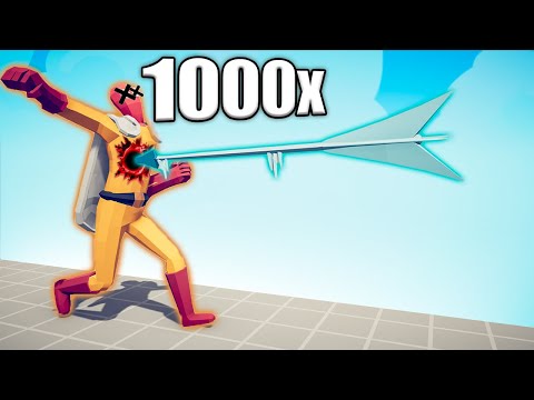 1000x OVERPOWERED ICE ARCHER vs UNITS - TABS | Totally Accurate Battle Simulator 2023