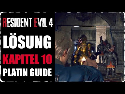 Resident Evil 4 Remake Kapitel 10 Komplettlösung Alle Schätze Kastellan Figur und Fundorte