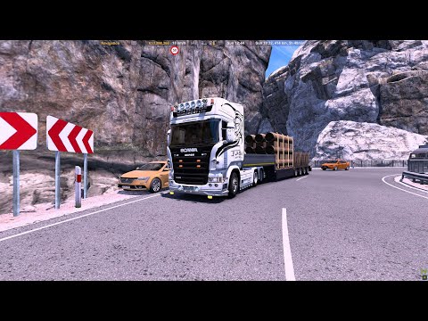 ETS2 1.43 RoExtended 3.3 Long-distance uphill road (Turkey) Antalya - Izmir | 2K 1440p