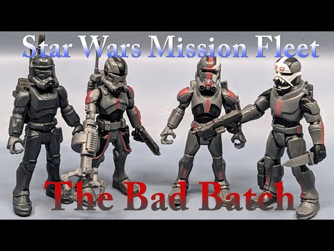 Chuck's Reviews Star Wars Mission Fleet The Bad Batch