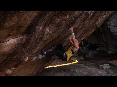 Light Saber, 8a+. Rocklands