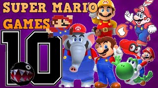 10 BEST "SUPER" MARIO GAMES| RANKED