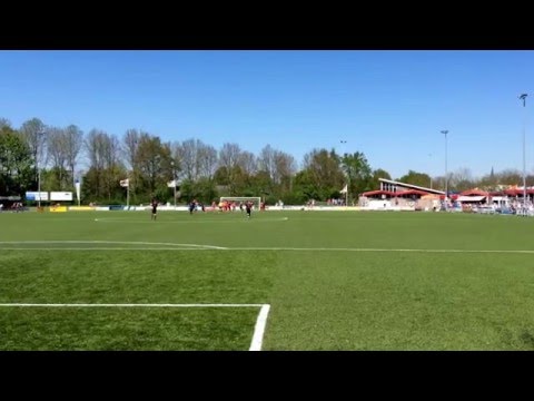 Zouaven - VSV : Donny Klok scoort de 1-1.