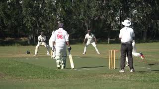 T-35  SARASOTA VS FLORIDANS PART 5SICC 189/10 FCC 190/8 ADVAIT VARADARAJAN 74/57 #sarasota #tampa