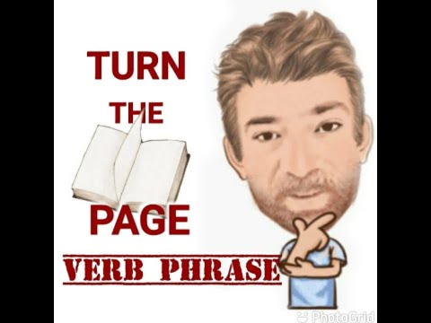 English Tutor Nick P Verb Phrase (478) Turn the Page