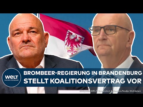 BROMBEER-BÜNDNIS IN BRANDENBURG: SPD und BSW einigen sich auf Koalitionsvertrag!