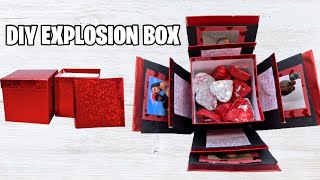 DIY EXPLOSION BOX | Valentine's Day Gifts for Him