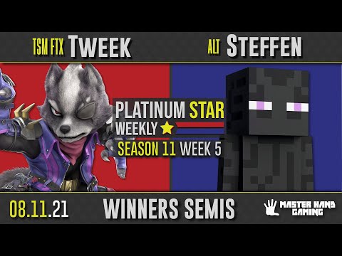PSW S11:W5 - TSM FTX | Tweek (Diddy Kong, Wolf) Vs. alt | Steffen (Steve) - W Semifinals