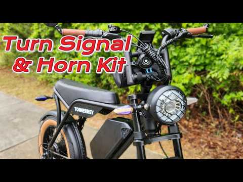 eBike Turn Signal Kit Install on Tonnerrey T8