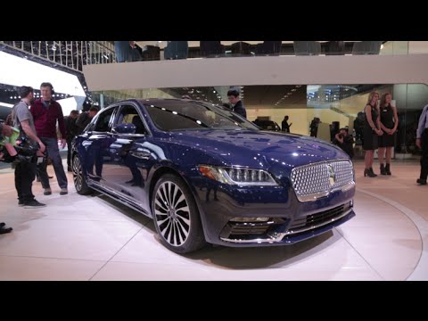 2017 Lincoln Continental at the Detroit Auto Show