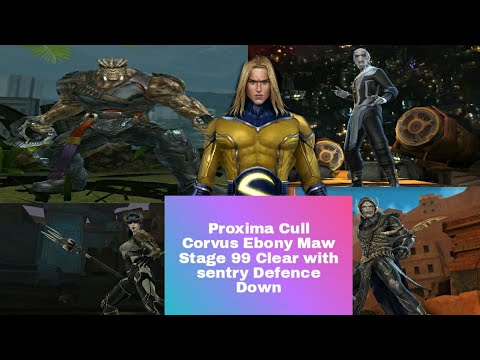 Sentry Defence Down Help To Clear WBU Stage 99 - Marvel Future Fight