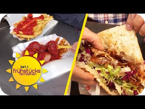 Fastfood-Duell: Döner vs. Currywurst - Wer gewinnt? | SAT.1 Frühstücksfernsehen