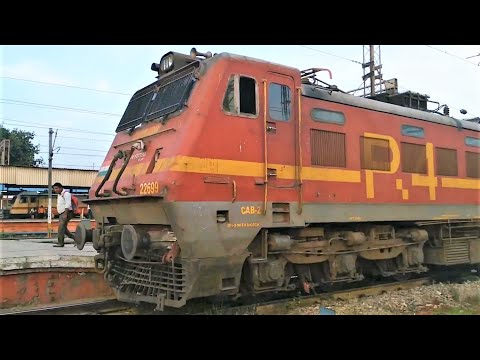 LDH WDM3A Coupling With (Chandigarh - Firozpur) Express At Ludhiana Junction.!! Video