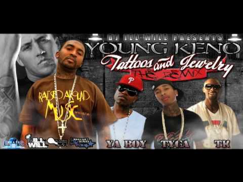 BEHIND THE SCENES: Tattoos N Jewelry REMIX featuring Young Keno, Ya Boy , TK & TYGA