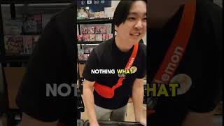 yelling at a vendor