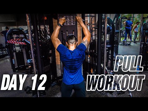 Eating Pizza on a diet | Full Back Workout | Pull Day