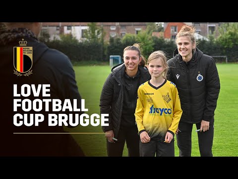 Lots of fun at the #LoveFootball Cup in Brugge | #RBFA
