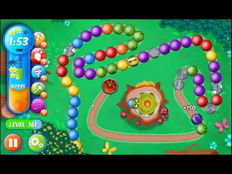 Marble Woka Woka Level 161 - NO BOOSTERS 🐢 | SKILLGAMING ✔️