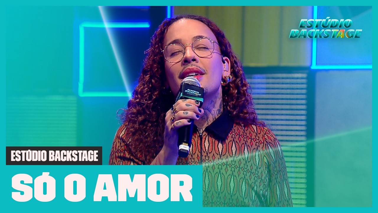 Só O Amor - Gloria Groove (Ao Vivo) - Estúdio Backstage  Música Multishow | #Shorts