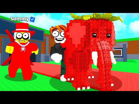 🍓 I STOLE SAMMY'S ELEPHANT OWNER STEAL A BRAINROT 😏 (DIDN'T LIKE IT AND WILL BAN ME)