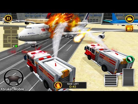 American Fire Fighter Airplane Rescue Heroes 2019 Android Gameplay #1