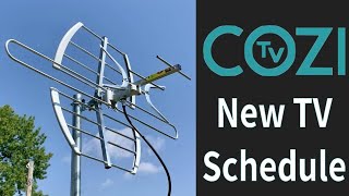 COZI TV new schedule changes for the new year 2026
