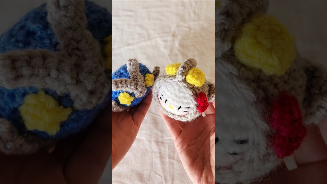 キティちゃん　 #編みぐるみ　バルタン星人 #ハンドメイド