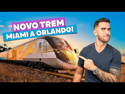 Train will connect Miami to Orlando in 4 hours! The last station is almost ready! High speed and ...