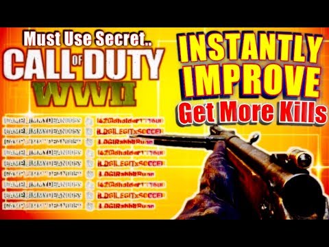 HOW TO GET BETTER AT Call of Duty WW2 Secret Tip to Help you IMPROVE Instantly!