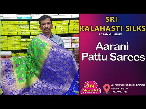 Aarani Pattu Sarees | Episode- 120 || Sri kalahasti silks Rajahmundry
