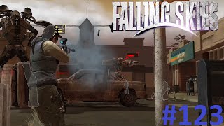 Getting Allied Assault To Break Through A Blocked Route By The Espheni / Falling Skies The Game /