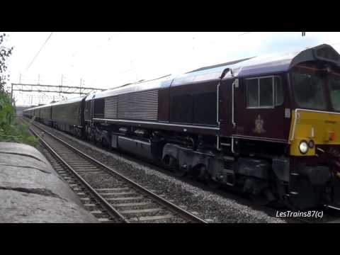 GBRf Class 66 Belmond Royal Scotsman at Milton Keynes