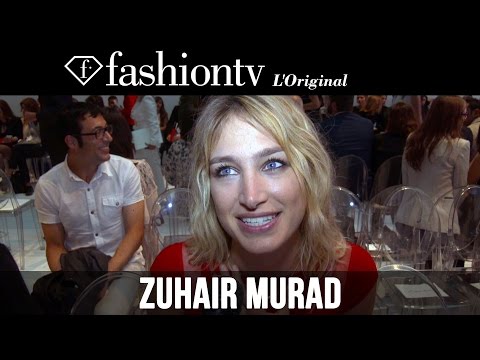 Zuhair Murad Couture Front Row ft Pauline Lefevre | Paris Couture Fashion Week Fall 2014 | FashionTV