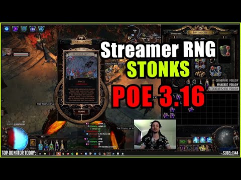 ⚡ POE 3.16 ⚡ Empyriangaming - Streamer RNG STONKS