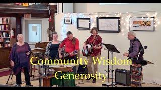 2024 12 29 “Community Wisdom – Generosity”