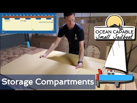 OCSS-042 Storage Compartments - Mini-Cruiser Sailboat Build