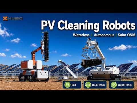 PV Cleaning Robot Series | Smart Waterless Cleaning for Solar Farms