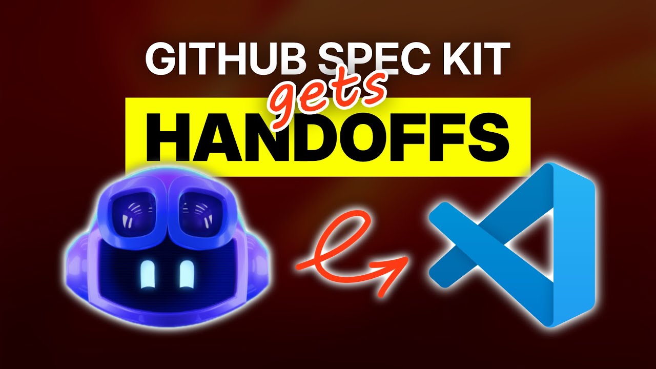 GitHub Spec Kit 🤝 Agent Handoffs in Visual Studio Code