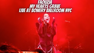 Faouzia - My Hearts Grave (Live at Bowery Ballroom New York City 2021)