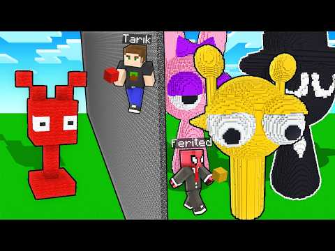 YAPI KAPIŞMALARINDA SPRUNKİ İLE TROLLEDİM - Minecraft