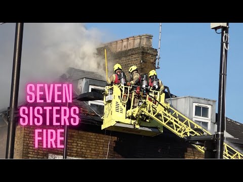 Fire breaks out at Takeaway shop in North London