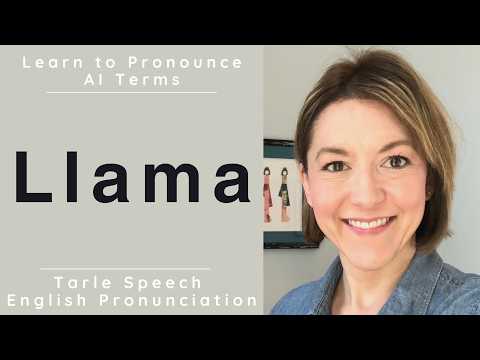 LLaMA の発音を学ぶ | アメリカ英語 AI 発音レッスン #LearnEnglish (Learn to Pronounce LLaMA | American English AI Pronunciation Lesson #LearnEnglish)