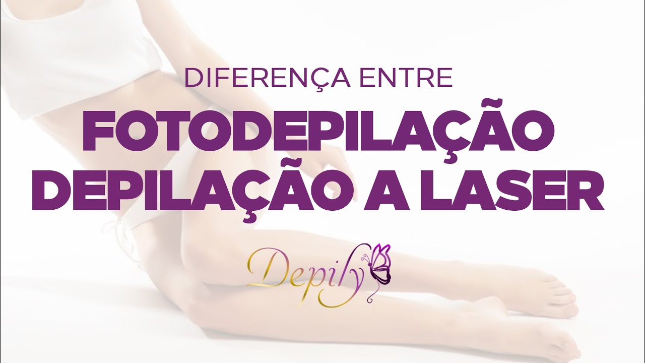 Qual a diferença entre fotodepilação e depilação a laser?