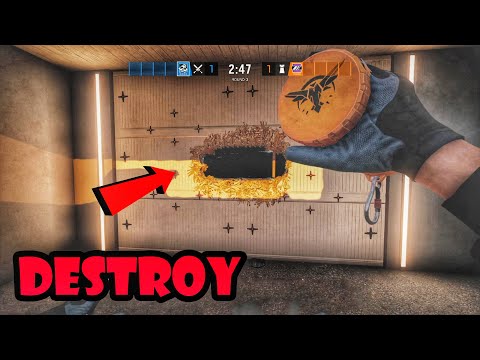 How To Destroy Mira Mirror With Ace (S.E.L.M.A Breach) | Rainbow Six Siege (TIPS & TRICKS)