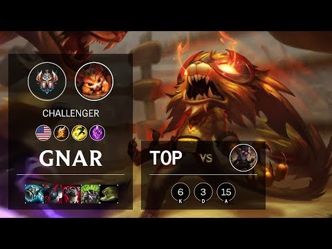 Gnar Top vs Kled - NA Challenger Patch 10.11