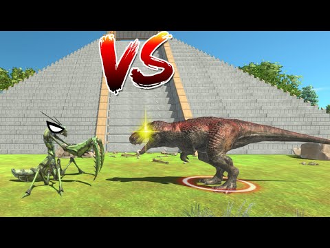 NEW Giant Praying Mantis VS ALL UNIT !! -Animal Revolt Battle Simulator