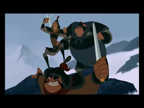 Mulan: Batalla contra los hunos en la montaña