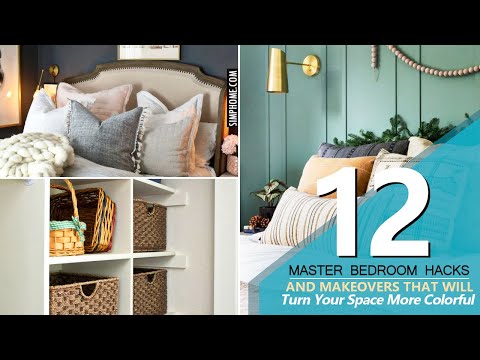 12 Small Master Bedroom Makeover Ideas