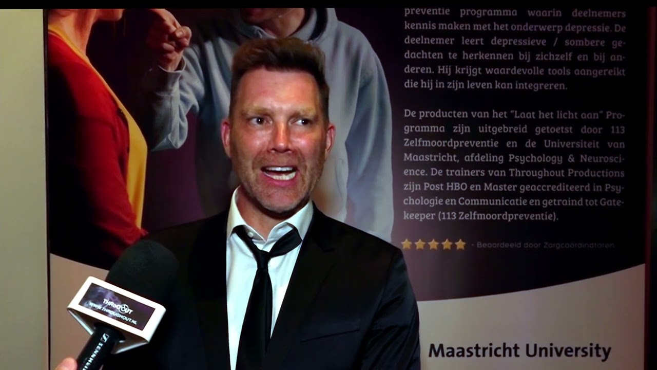 Sipke Jan Bousema na de voorstelling